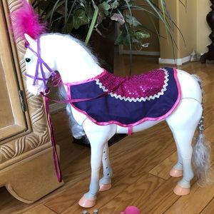 Our Generation horse w/ accessories.